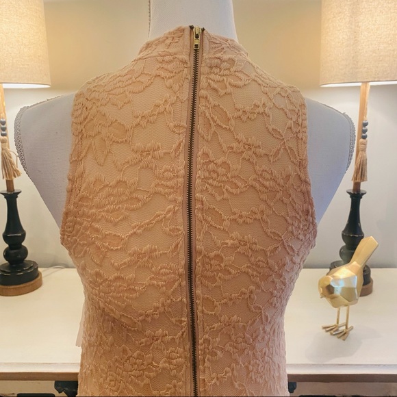 2/$60 Altar’d State Dusty Peach Lace Dress Small S NWT - Picture 4 of 9